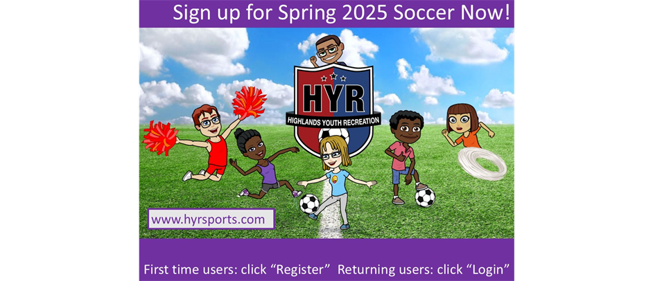 Sign up for Spring Soccer Now!